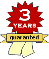 3-years warranty