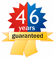 4-years warranty for warm water-meters, 6-years for cold water-meters