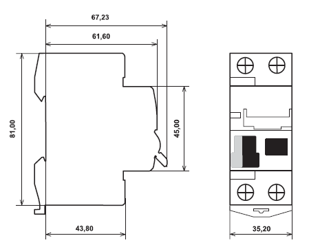 Schma RCBO 15 kA