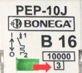 Jistič BONEGA P-E-P: Detail na informace o třídě omezení energie